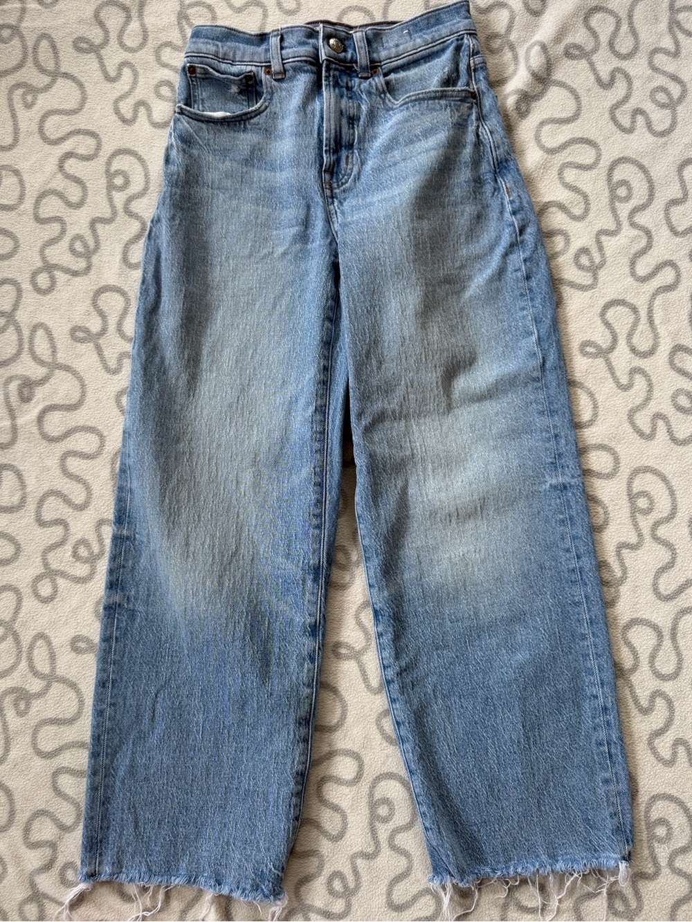 Madewell The Perfect Vintage Wide Leg Crop Jean